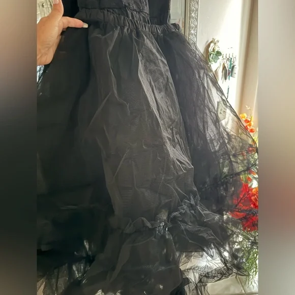 Pilcro Strapless Lace Tull dress - Picture 5 of 13